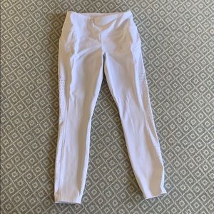 Athleta white leggings